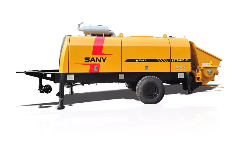Bomba Remolque de Concreto Sany HBT8018 — HeavyPro La Laguna