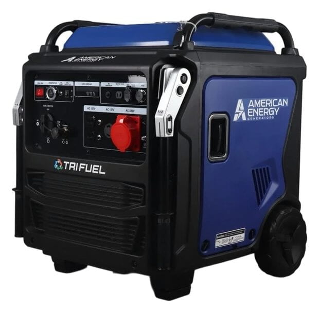 Generador portátil inverter trifásico American Energy AE11000iW3 tri fuel
