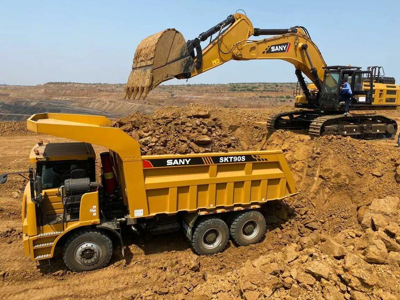 Camion Minero Sany SKT90S Heavy Pro