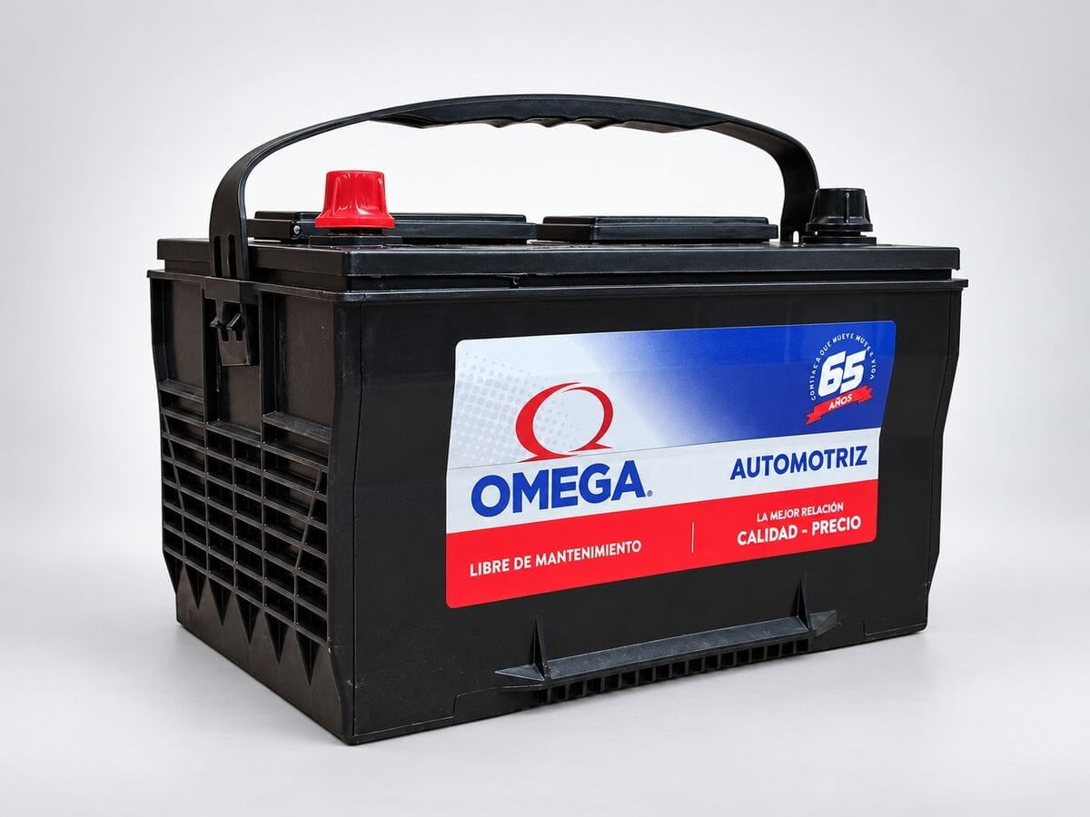 Acumulador Omega línea Clásica automotriz