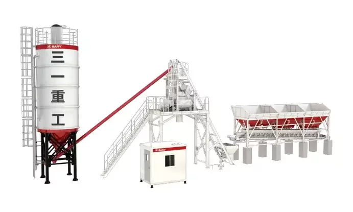 Planta de Concreto Sany HZS30G — HeavyPro La Laguna