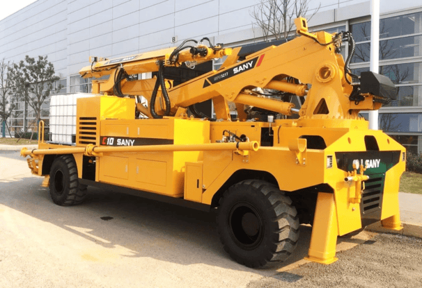 Lanzadora de Concreto Sany SPJ3217KAIN — HeavyPro La Laguna