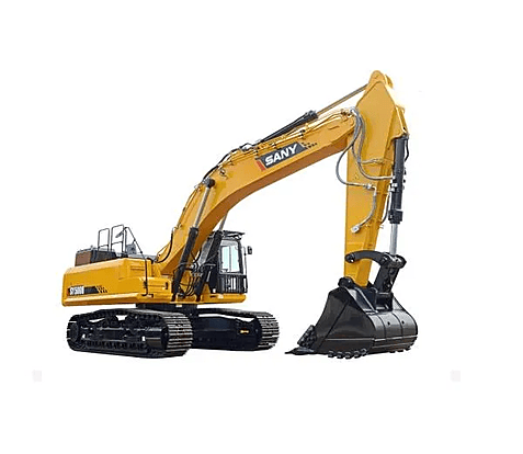 Excavadora SANY SY500H sobre orugas con pluma extendida — Heavy Pro Torreón